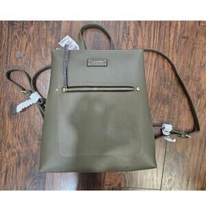 Loume Back Pack Green Gold New